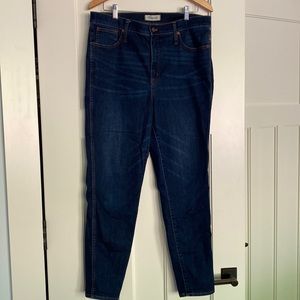 Madewell 10” High Rise Skinny Jeans Size 32
